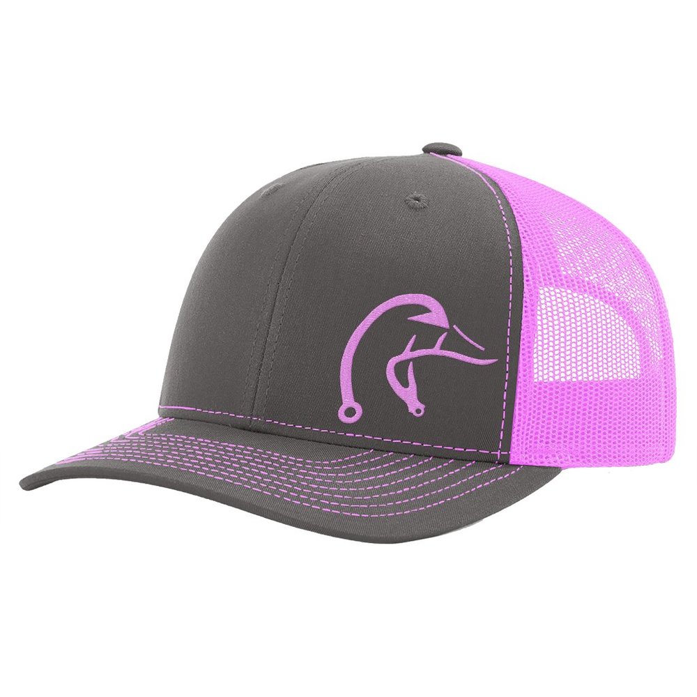 Hunter  - Deer Fish  EMbroidery Hat